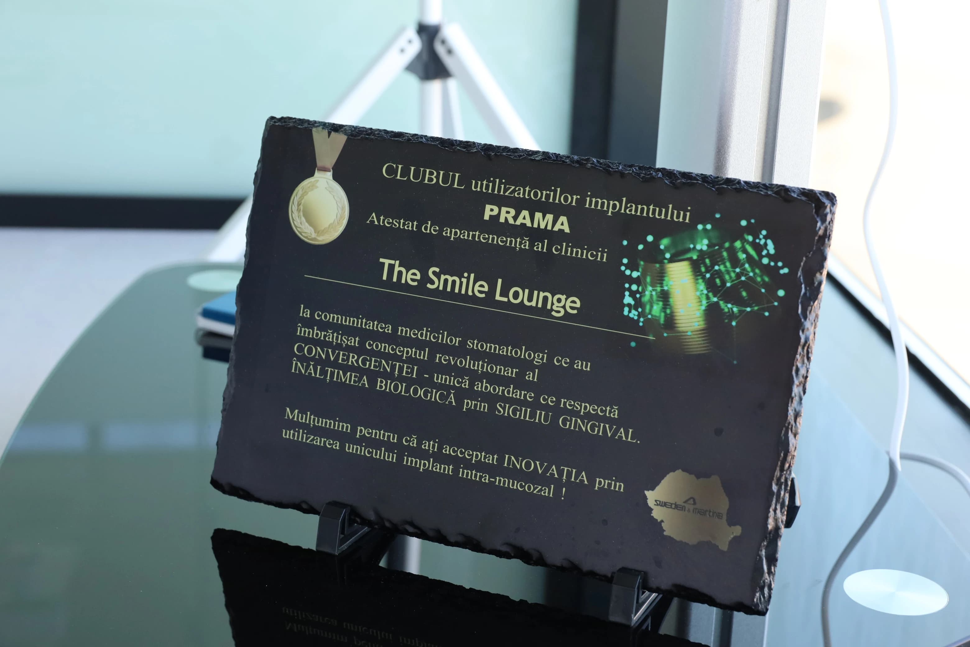 Premiu pentru implantologie obținut de The Smile Lounge Constanța