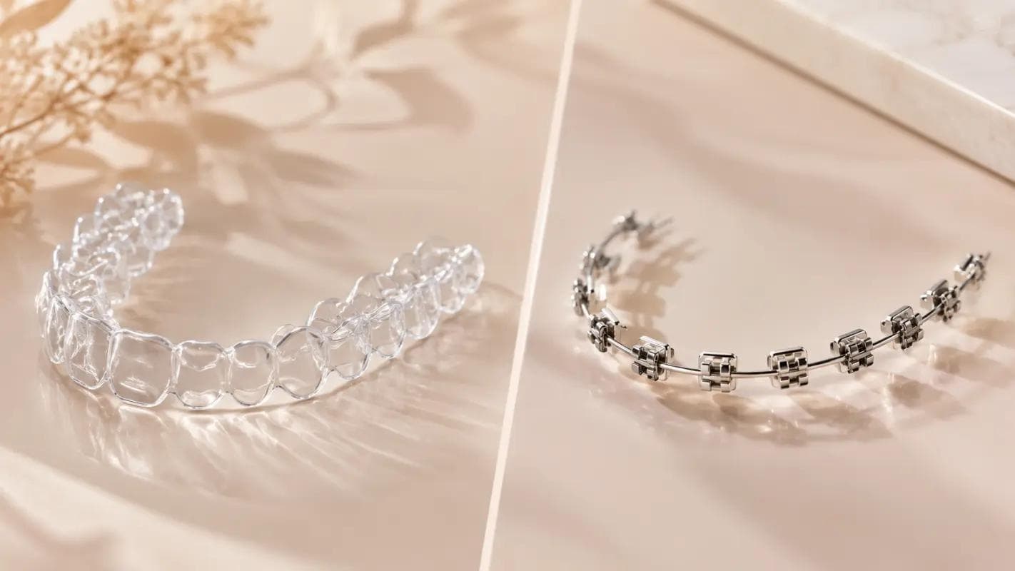 Invisalign vs aparat dentar fix: ce variantă este mai potrivită?